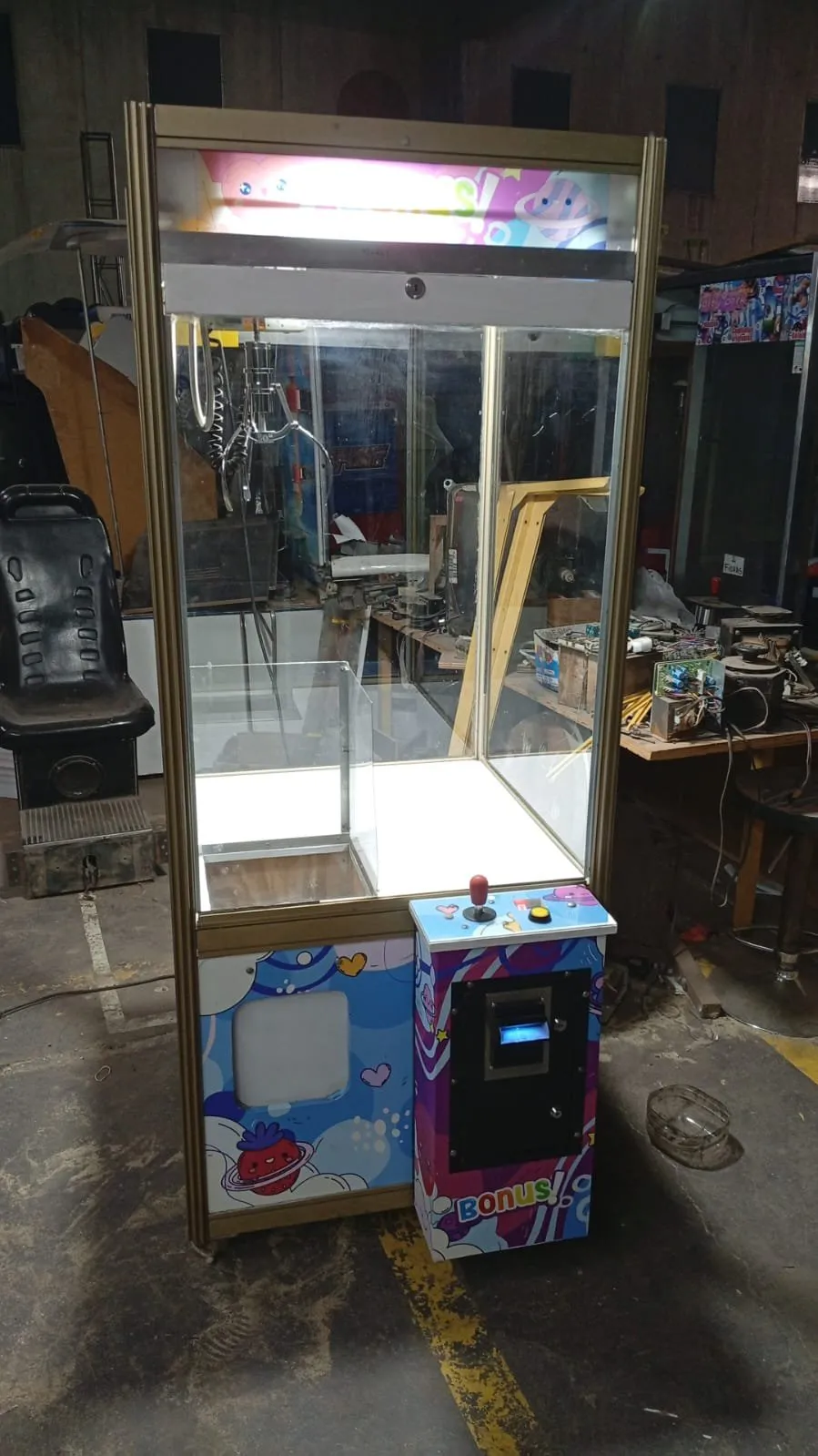 Maquina de peluches Bonus